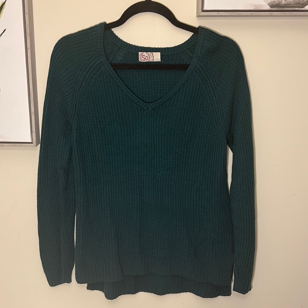 Thick, Deep Green, Knit Sweater from Kohl’s